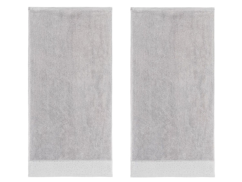  Zobrazit na celou obrazovku miomare Froté ručník, 50 x 100 cm, 2 kusy - Obrázek 8