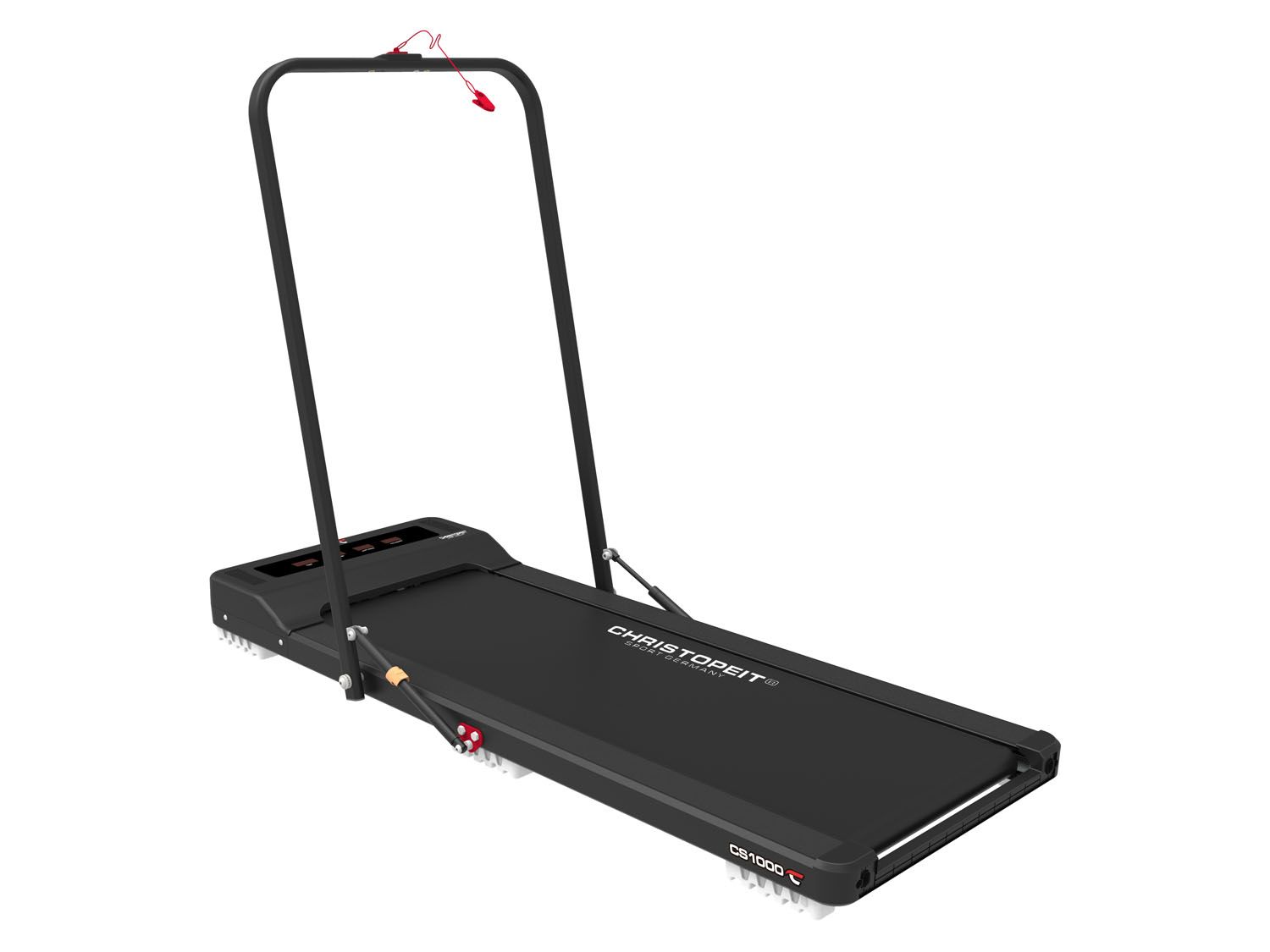 Christopeit Sport Běžecký pás Walk Pad CS 1000 s madlem