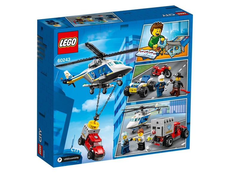  Zobrazit na celou obrazovku LEGO® City 60243 Pronásledování s policejní helikoptérou - Obrázek 2