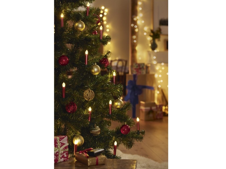  Zobrazit na celou obrazovku Melinera LED svíčky na vánoční stromek - Obrázek 11