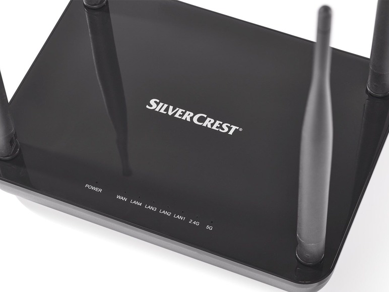  Zobrazit na celou obrazovku SILVERCREST® WiFi router Dual-Band 1166 Mbps - Obrázek 4