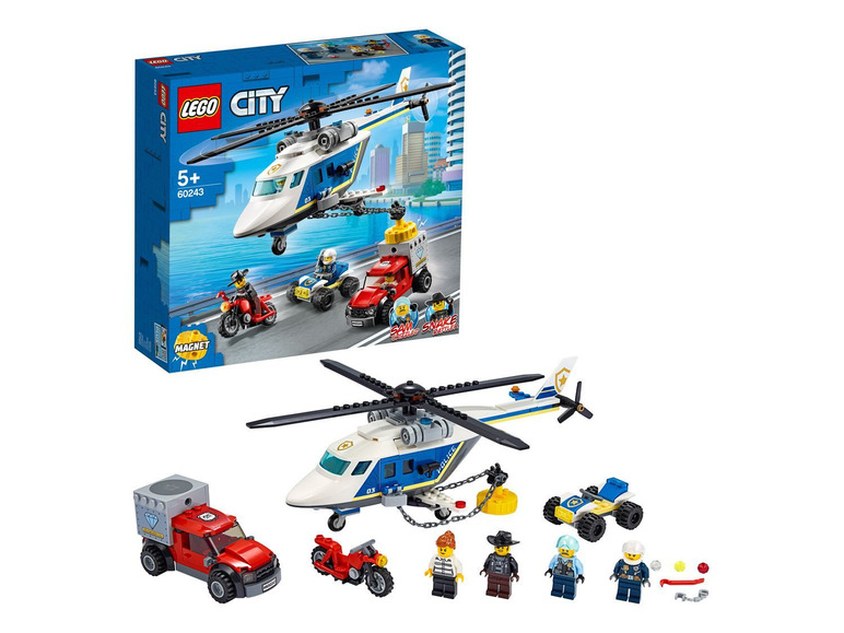  Zobrazit na celou obrazovku LEGO® City 60243 Pronásledování s policejní helikoptérou - Obrázek 9