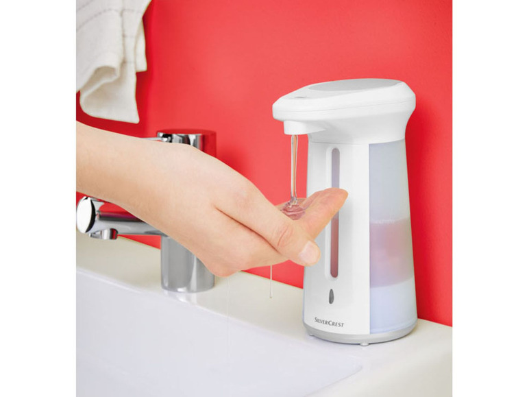  Zobrazit na celou obrazovku SILVERCREST® PERSONAL CARE Automatický dávkovač mýdla - Obrázek 7