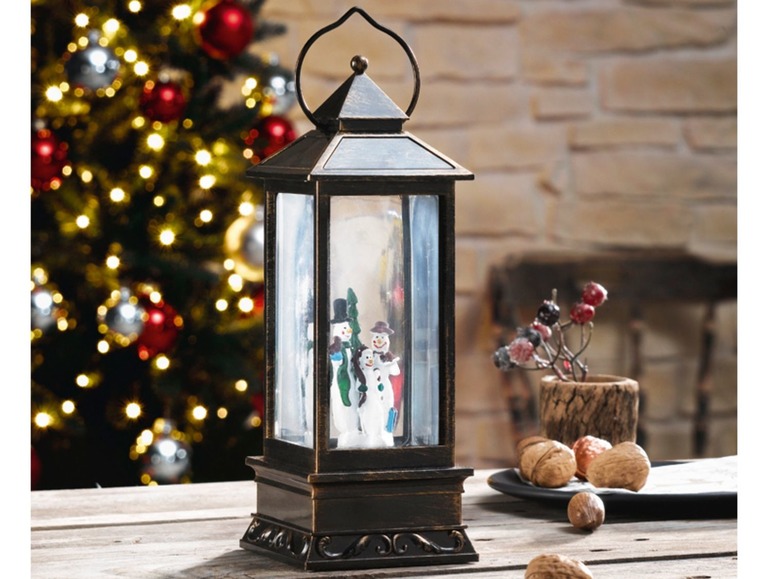  Zobrazit na celou obrazovku Melinera LED lucerna / svíčka s funkcí sněžítka - Obrázek 7