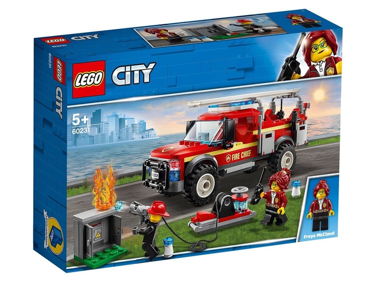  Zobrazit na celou obrazovku LEGO® City 60231 Zásahový vůz velitelky hasičů - Obrázek 1