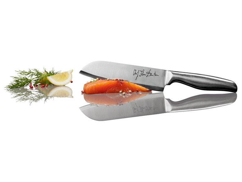  Zobrazit na celou obrazovku ERNESTO® Kuchyňský nůž / Santoku nůž / sada nožů na zeleninu a loupání - Obrázek 3