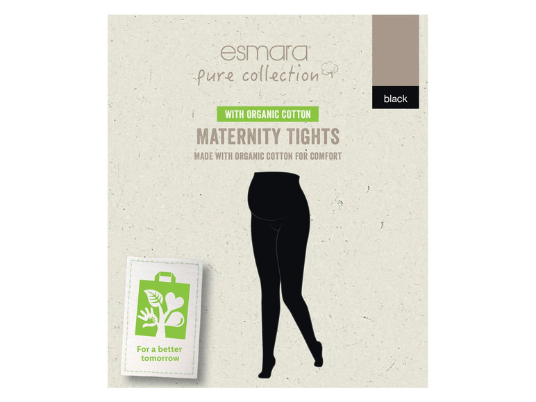  Zobrazit na celou obrazovku esmara® Dámské těhotenské punčochové kalhoty BIO - Obrázek 2