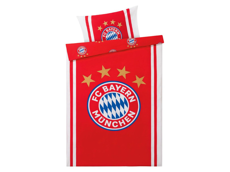  Zobrazit na celou obrazovku Ložní povlečení FC Bayern Mnichov Renforcé, 140 x 200, 70 x 90 cm - Obrázek 1