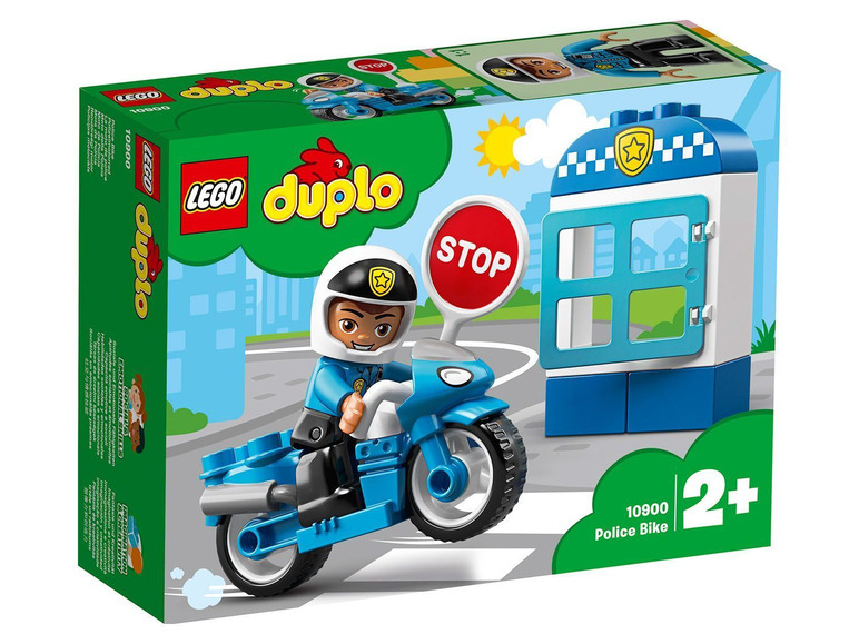  Zobrazit na celou obrazovku LEGO® DUPLO® 10900 Policejní motorka - Obrázek 1