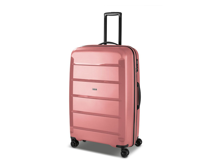  Zobrazit na celou obrazovku TOPMOVE® Skořepinový kufr 90 l, růžový - Obrázek 5