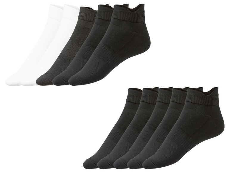  Zobrazit na celou obrazovku LIVERGY® Pánské funkční nízké ponožky, 5 párů - Obrázek 1