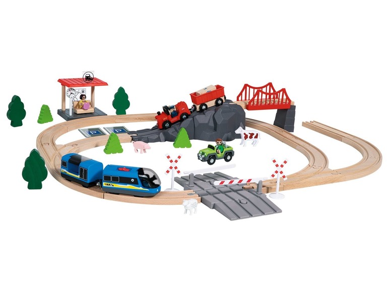 Zobrazit na celou obrazovku Playtive JUNIOR Dřevěná železnice - Obrázek 2