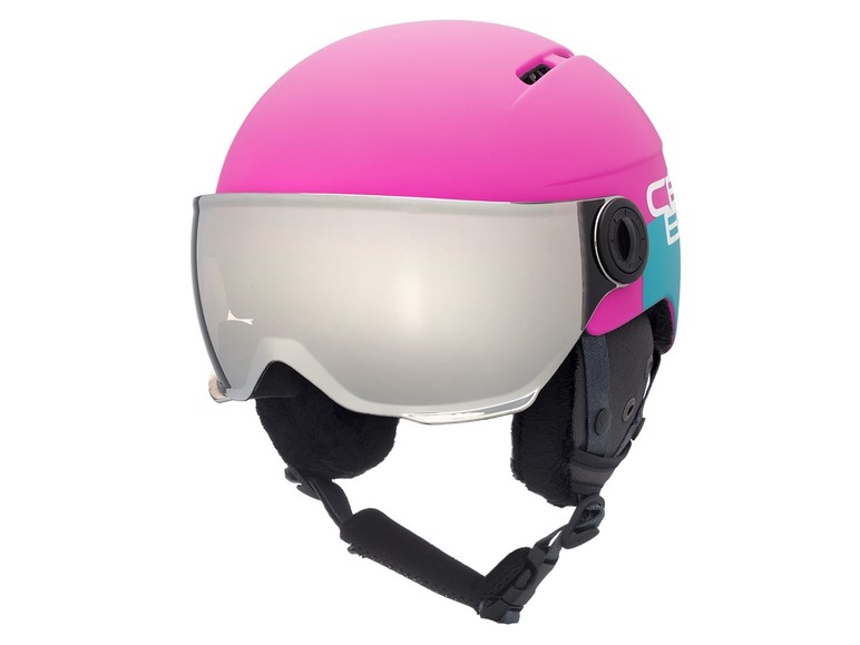  Zobrazit na celou obrazovku Cébé Dětská lyžařská helma Fireball Junior růžová - Obrázek 1