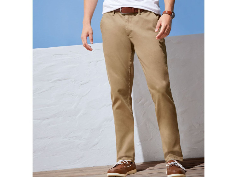  Zobrazit na celou obrazovku LIVERGY® Pánské chino kalhoty „Slim Fit“ - Obrázek 3
