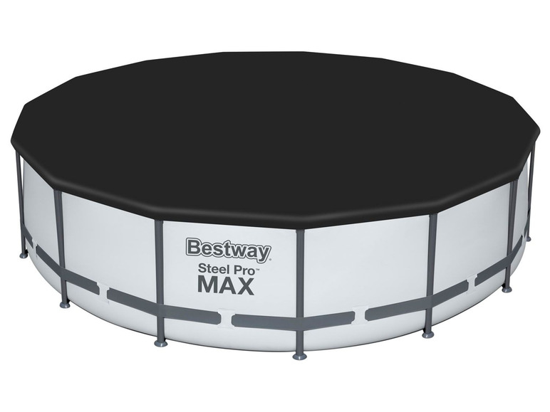  Zobrazit na celou obrazovku Bestway Bazén s ocelovým rámem Steel ProMAX™ s filtračním zařízením a bezpečnostními schůdky, Ø 4,57 x 1,22 m - Obrázek 9