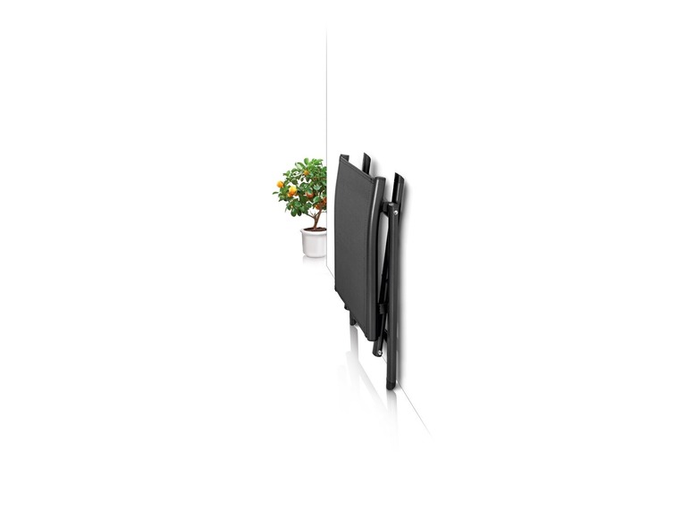  Zobrazit na celou obrazovku florabest Hliníková skládací stolička, černá - Obrázek 4