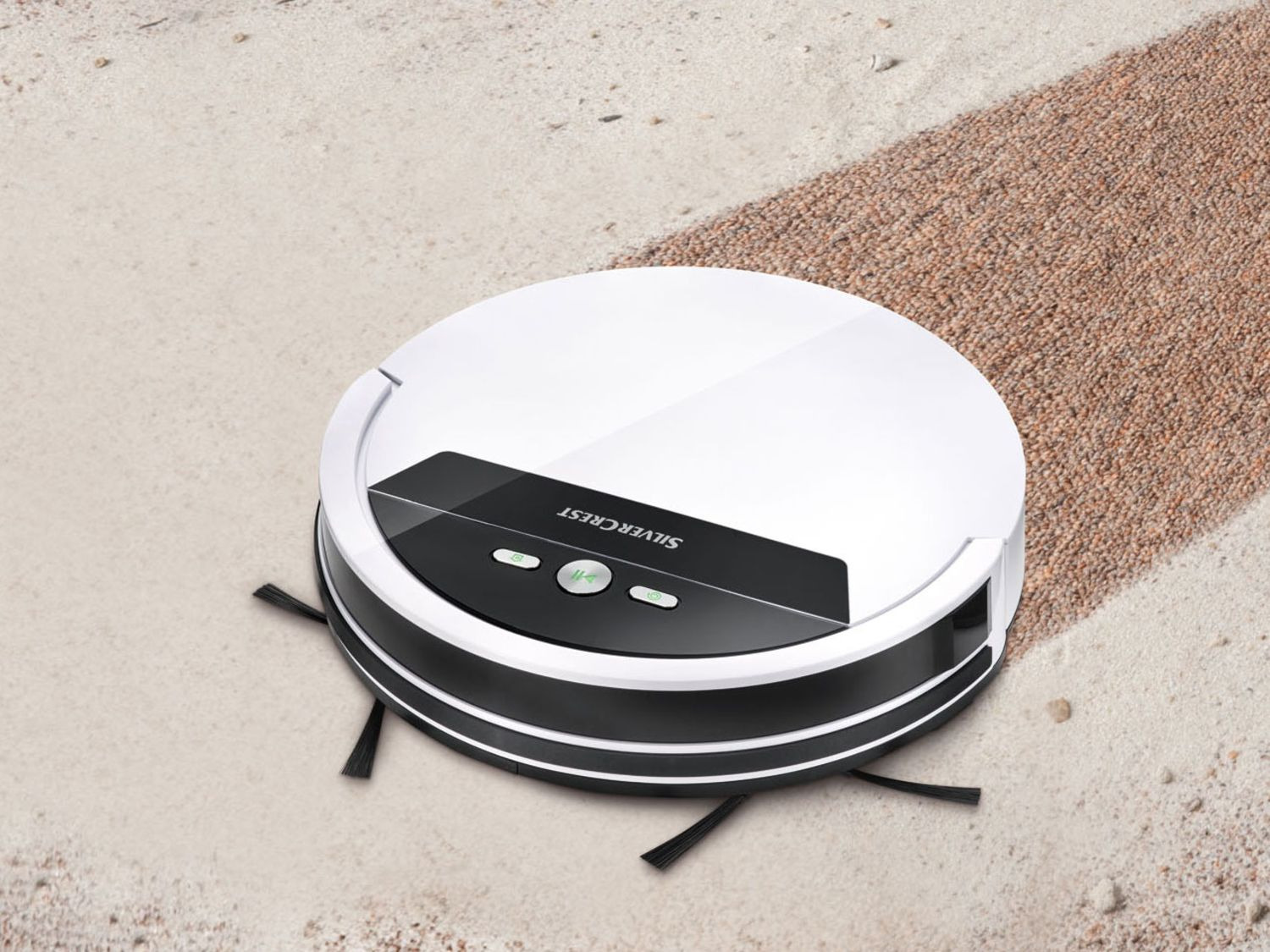 SILVERCREST® Robotický vysavač s mopováním SSWR A1