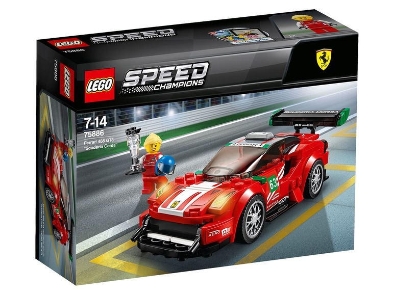  Zobrazit na celou obrazovku LEGO 75886 Speed Champions Ferrari 488 GT3 - Obrázek 1