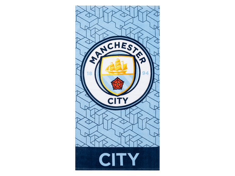  Zobrazit na celou obrazovku Osuška FC Manchester City, 70 x 140 cm - Obrázek 1