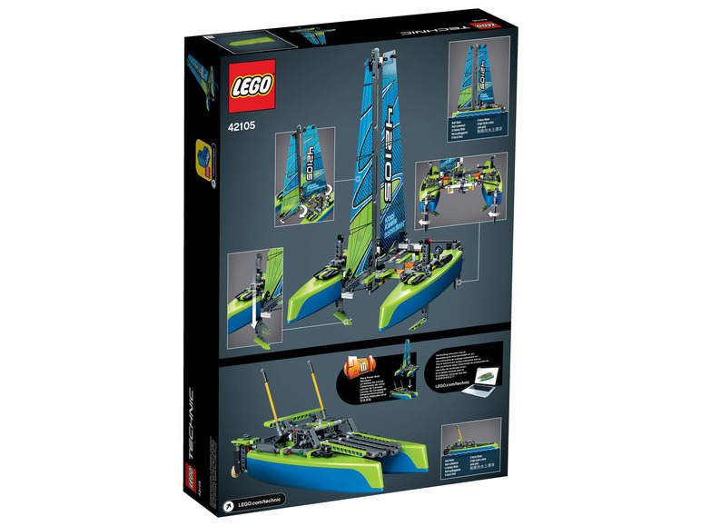 Zobrazit na celou obrazovku LEGO® Technic 42105 Katamarán - Obrázek 2