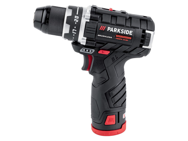  Zobrazit na celou obrazovku PARKSIDE PERFORMANCE® Sada s aku vrtacím šroubovákem PBSPA 12 B2 12V - Obrázek 3