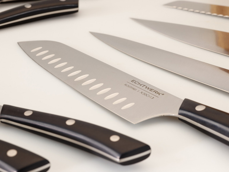  Zobrazit na celou obrazovku ECHTWERK Blok na nože se sadou nožů Premium, 15dílná - Obrázek 4