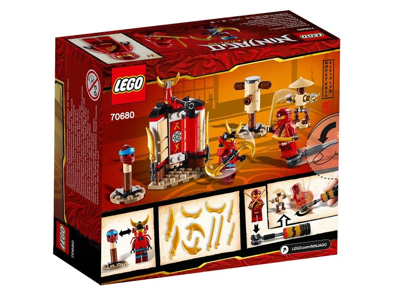  Zobrazit na celou obrazovku LEGO® NINJAGO 70680 Výcvik v klášteře - Obrázek 3