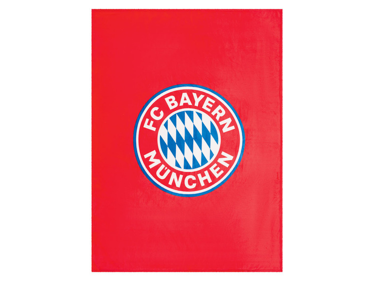 Zobrazit na celou obrazovku Hebká deka Bayern Mnichov, 150 x 200 cm - Obrázek 1