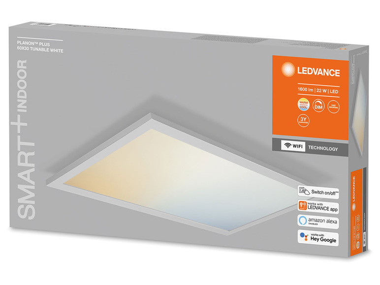  Zobrazit na celou obrazovku Ledvance LED svítidlo Smart WiFi, 60x30 cm - Obrázek 4