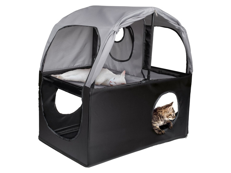  Zobrazit na celou obrazovku zoofari® Cestovní domeček pro kočku / Teepee pro domácí zvířata - Obrázek 3