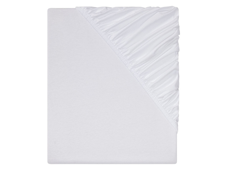  Zobrazit na celou obrazovku LIVARNO home Žerzejové napínací prostěradlo BIO, 140–160 x 200 cm - Obrázek 2