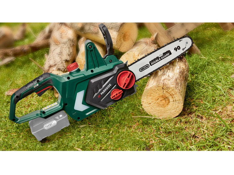  Zobrazit na celou obrazovku PARKSIDE® Aku řetězová pila PKSA 20-Li B2, 2 Ah - Obrázek 6