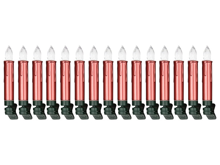  Zobrazit na celou obrazovku Melinera LED svíčky na vánoční stromek, 15 kusů - Obrázek 5
