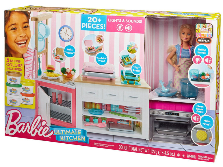  Zobrazit na celou obrazovku Barbie Sada kuchyně snů s panenkou - Obrázek 13