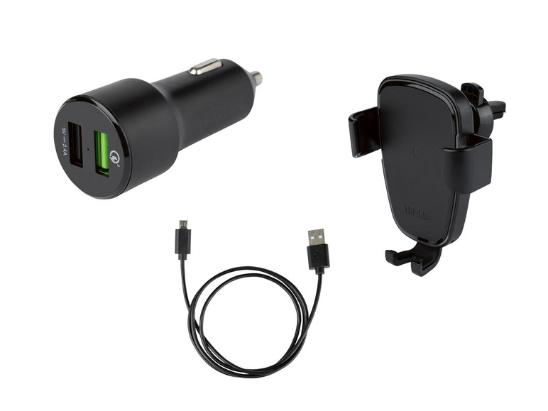  Zobrazit na celou obrazovku TRONIC® Držák do auta s nabíječkou Qi® - Obrázek 2