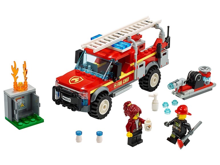  Zobrazit na celou obrazovku LEGO® City 60231 Zásahový vůz velitelky hasičů - Obrázek 4