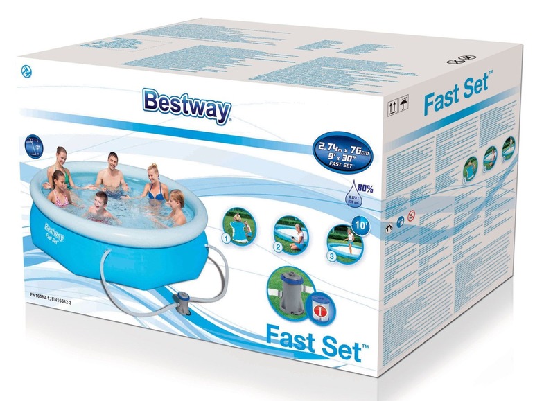  Zobrazit na celou obrazovku Bestway Bazén Fast Set - Obrázek 4