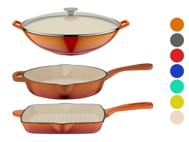GSW Litinová pánev wok / Pánev