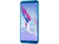 Modrý smartphone Honor s blikajícím displejem.