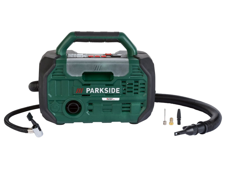  Zobrazit na celou obrazovku PARKSIDE® Aku kompresor a pumpa 20 V PKA 20-Li A1 – bez akumulátoru a nabíječky - Obrázek 1