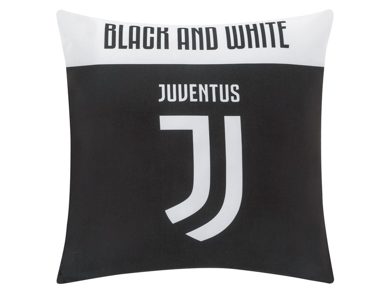  Zobrazit na celou obrazovku Dekorativní polštářek FC Juventus Turín, 40 x 40 cm - Obrázek 1