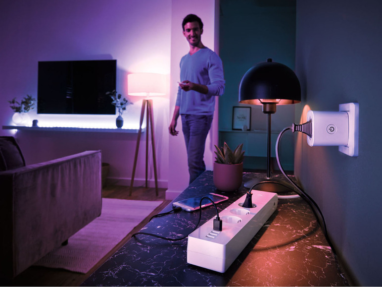  Zobrazit na celou obrazovku SILVERCREST® Zigbee 3.0 Smart Home Zásuvková lišta s USB - Obrázek 4