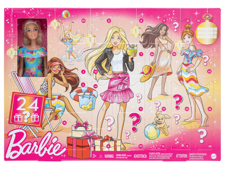  Zobrazit na celou obrazovku Adventní kalendář Barbie - Obrázek 1