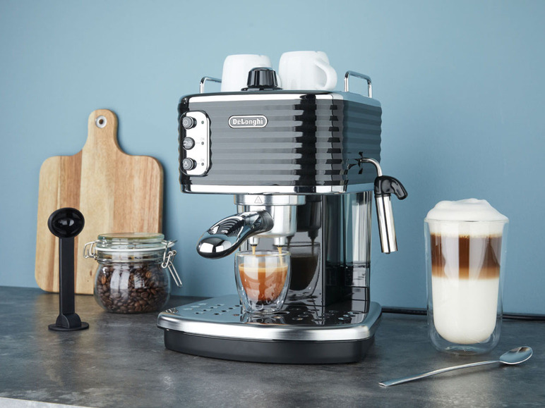  Zobrazit na celou obrazovku Delonghi Espresso pákový kávovar Scultura SECZ351.BK - Obrázek 7