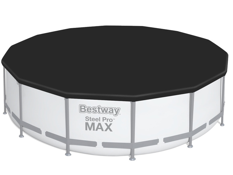  Zobrazit na celou obrazovku Bestway Bazén s ocelovým rámem Steel ProMAX™ s filtračním zařízením a bezpečnostními schůdky, Ø 3,96 x 1,22 m - Obrázek 4