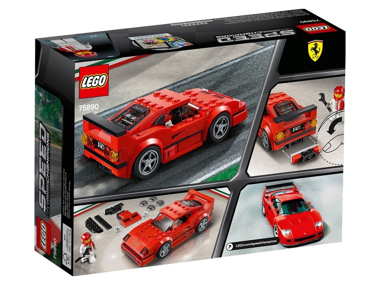  Zobrazit na celou obrazovku LEGO® Speed 75890 Ferrari F40 Competizione - Obrázek 2
