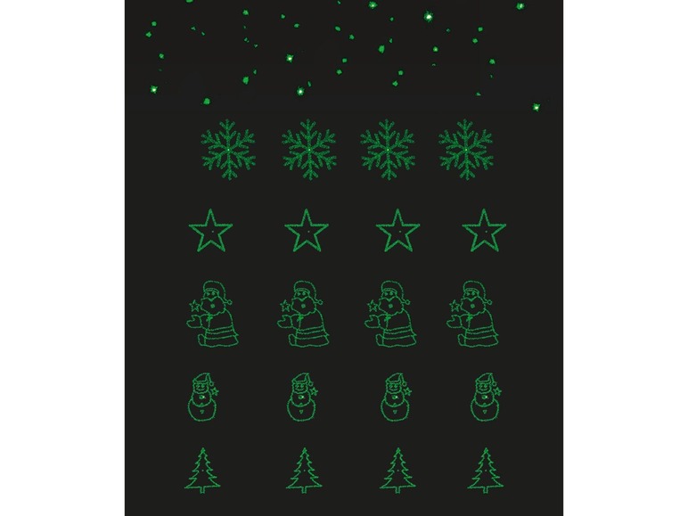  Zobrazit na celou obrazovku Melinera Laserový vánoční projektor - Obrázek 16