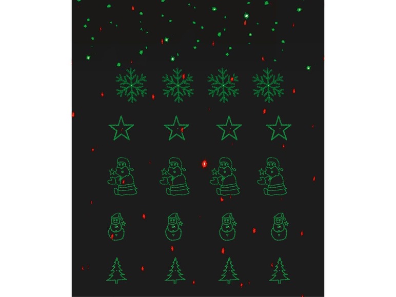  Zobrazit na celou obrazovku Melinera Laserový vánoční projektor - Obrázek 17