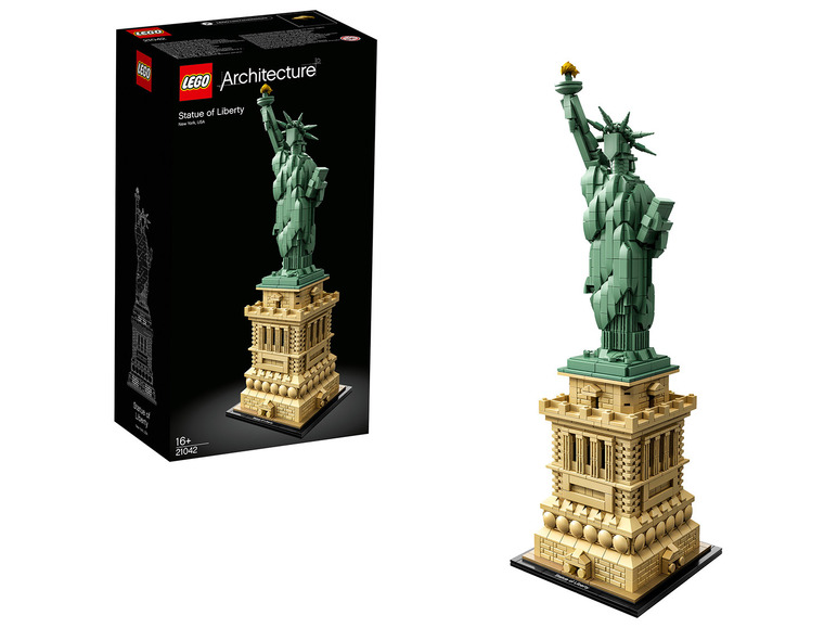  Zobrazit na celou obrazovku LEGO® Architecture 21042 Socha Svobody - Obrázek 8