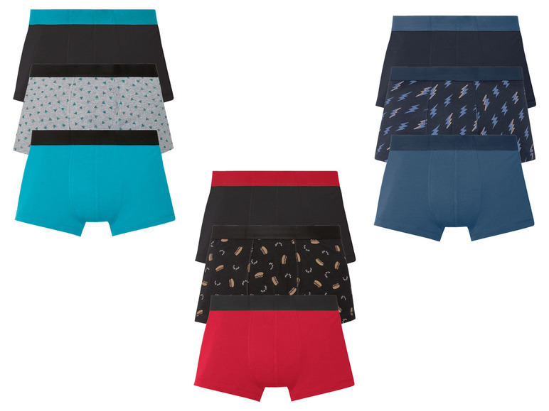  Zobrazit na celou obrazovku LIVERGY® Pánské boxerky, 3 kusy - Obrázek 1
